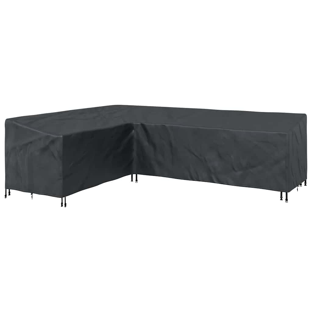 Outdoor Furniture Cover Black 286 x 222 x 80 cm 420D fabric