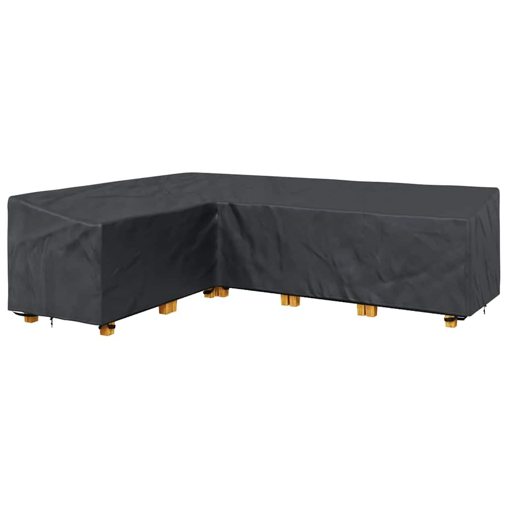 Outdoor Furniture Cover Black 286 x 222 x 80 cm 420D fabric