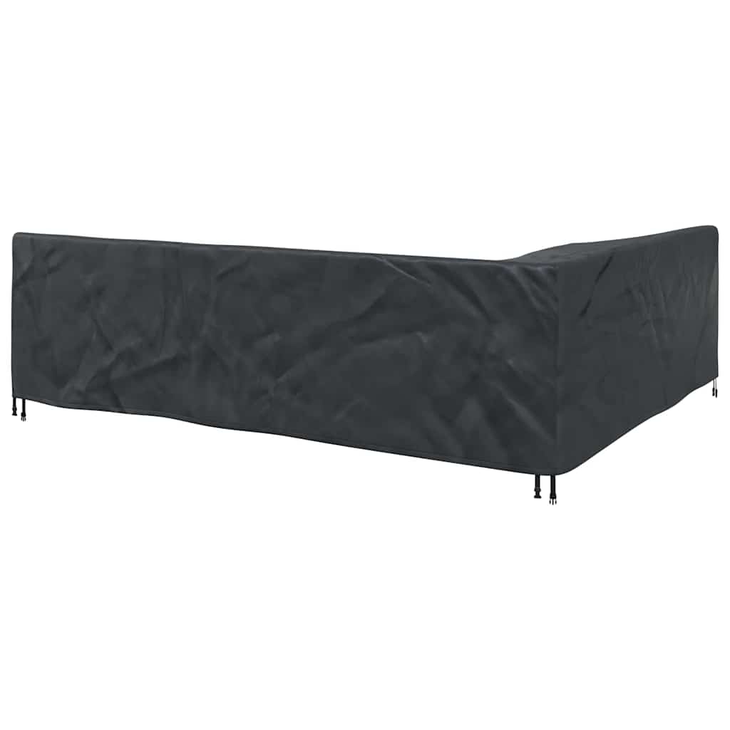 Outdoor Furniture Cover Black 286 x 222 x 80 cm 600D fabric