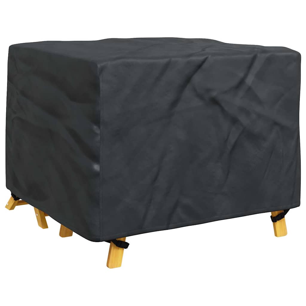 Outdoor Furniture Cover Black 100 x 100 x 70 cm 600D