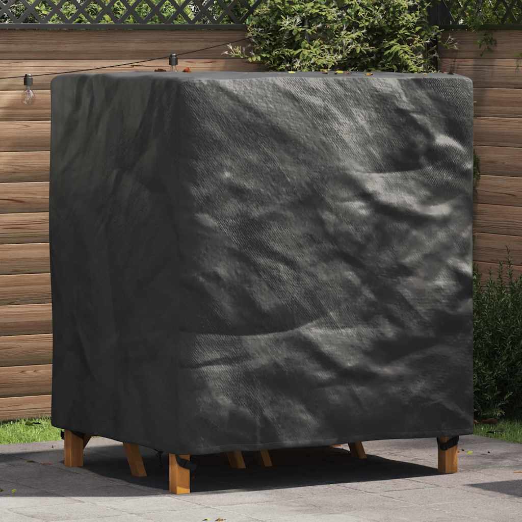Outdoor Furniture Cover Black 116 x 100 x 120 cm 210D