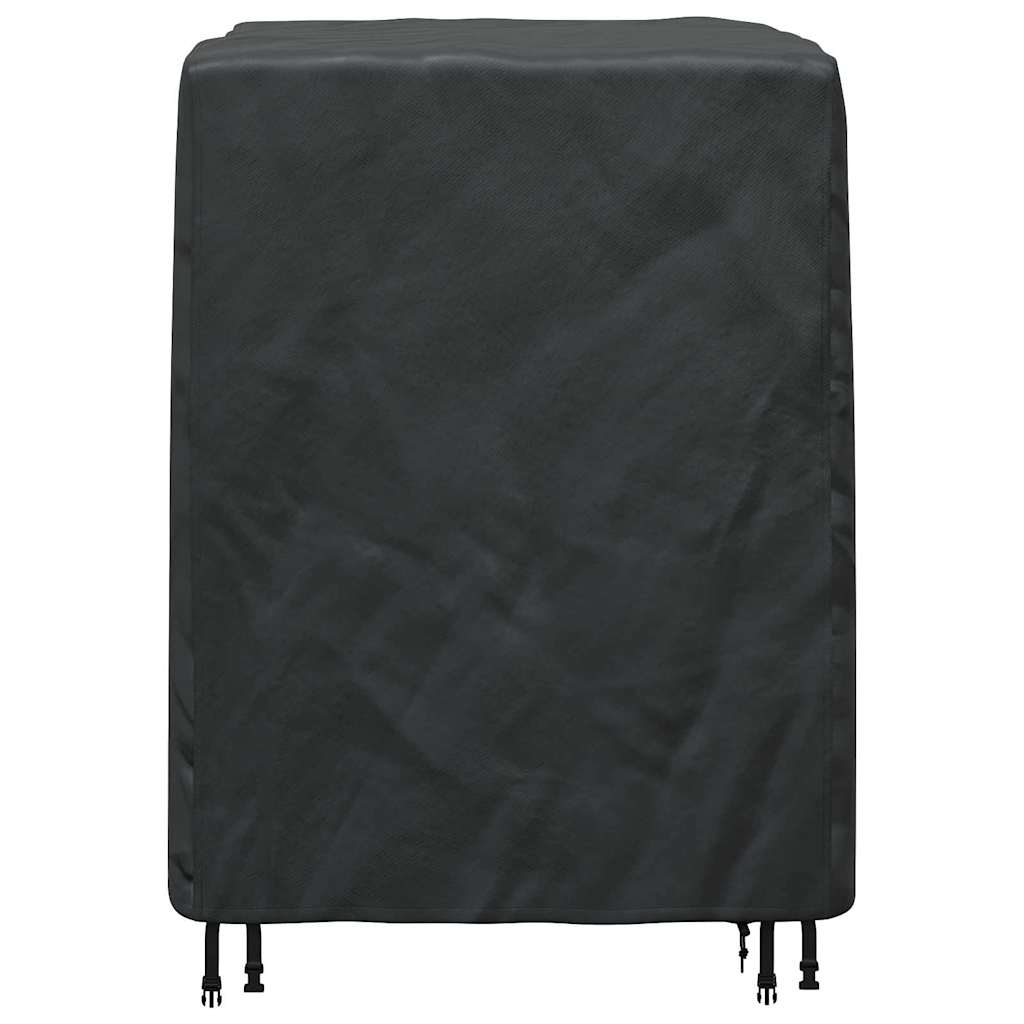 Outdoor Furniture Cover Black 116 x 100 x 120 cm 420D