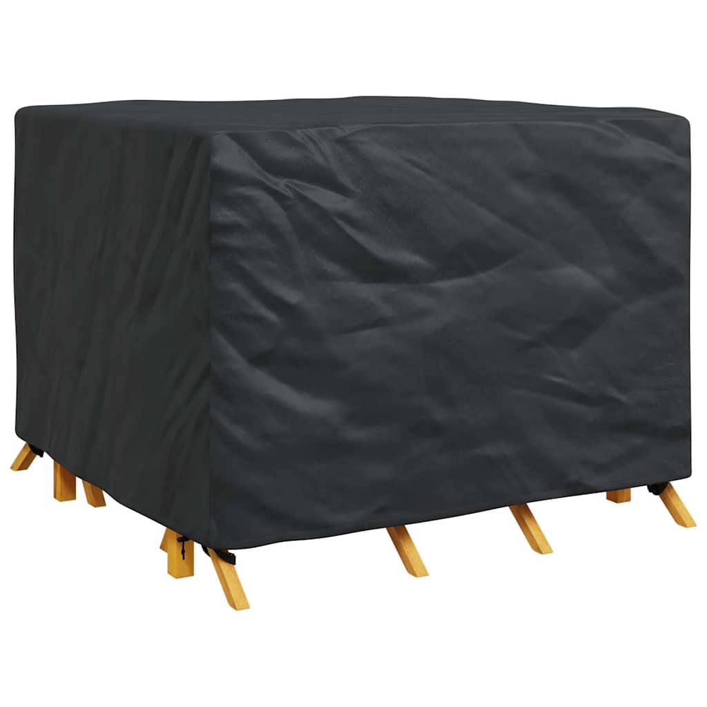 Outdoor Furniture Cover Black 135 x 135 x 90 cm 600D