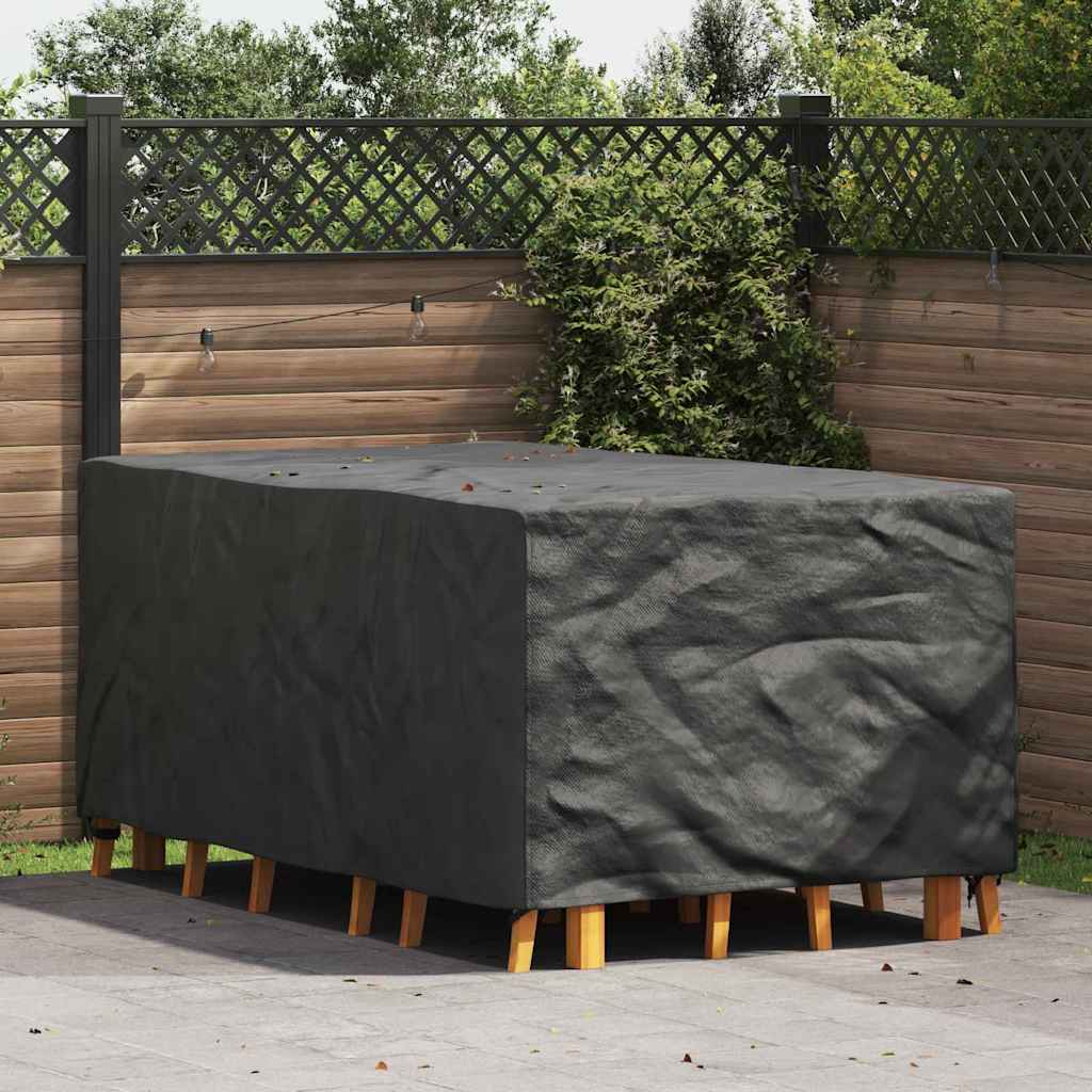 Outdoor Furniture Cover Black 143 x 225 x 90 cm 420D