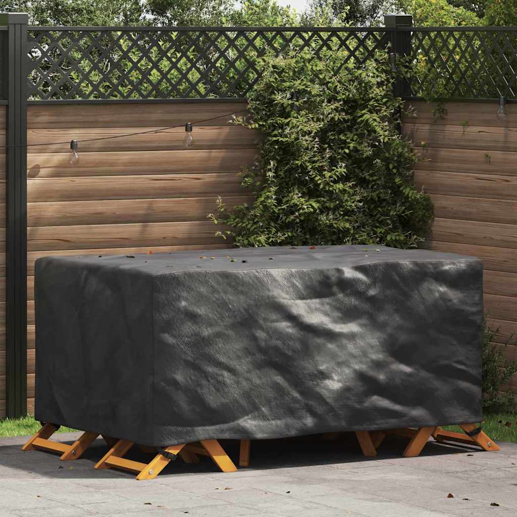 Outdoor Furniture Cover Black 172 x 113 x 73 cm 210D
