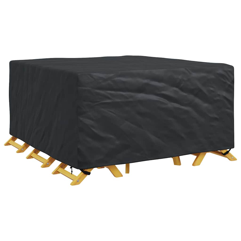 Outdoor Furniture Cover Black 180 x 190 x 85 cm 210D
