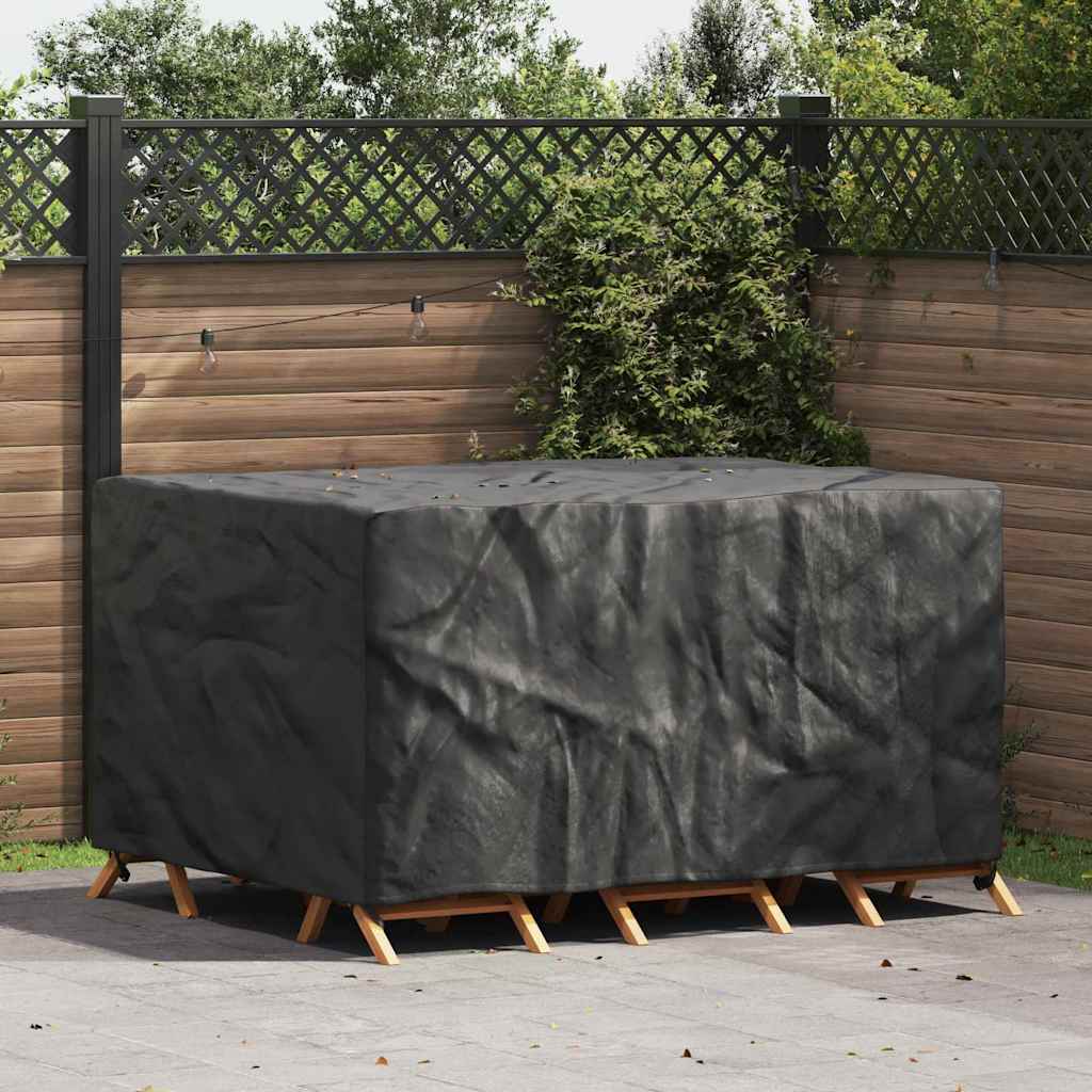 Outdoor Furniture Cover Black 180 x 120 x 74 cm 600D