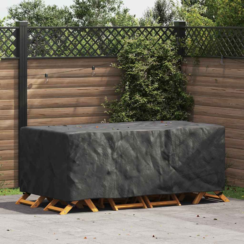 Outdoor Furniture Cover Black 200 x 110 x 70 cm 210D