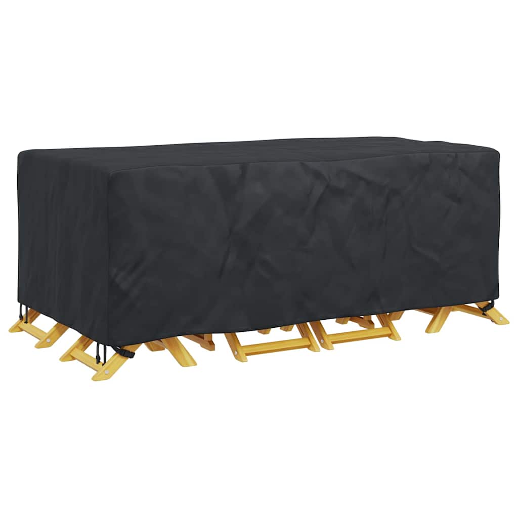 Outdoor Furniture Cover Black 200 x 110 x 70 cm 600D
