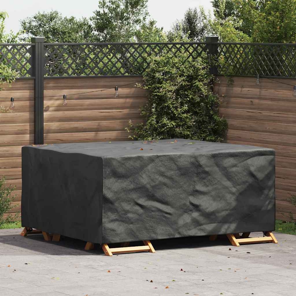 Outdoor Furniture Cover Black 200 x 165 x 80 cm 210D