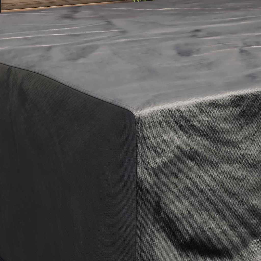 Outdoor Furniture Cover Black 200 x 200 x 90 cm 210D
