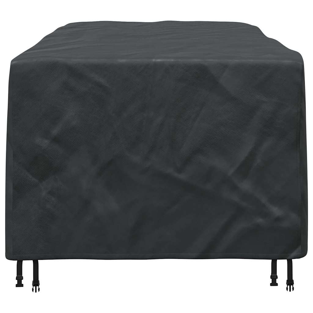 Outdoor Furniture Cover Black 220 x 110 x 70 cm 420D