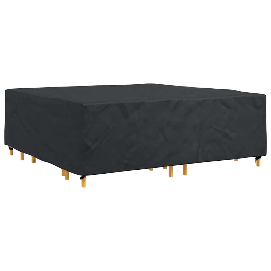 Outdoor Furniture Cover Black 220 x 220 x 70 cm 210D