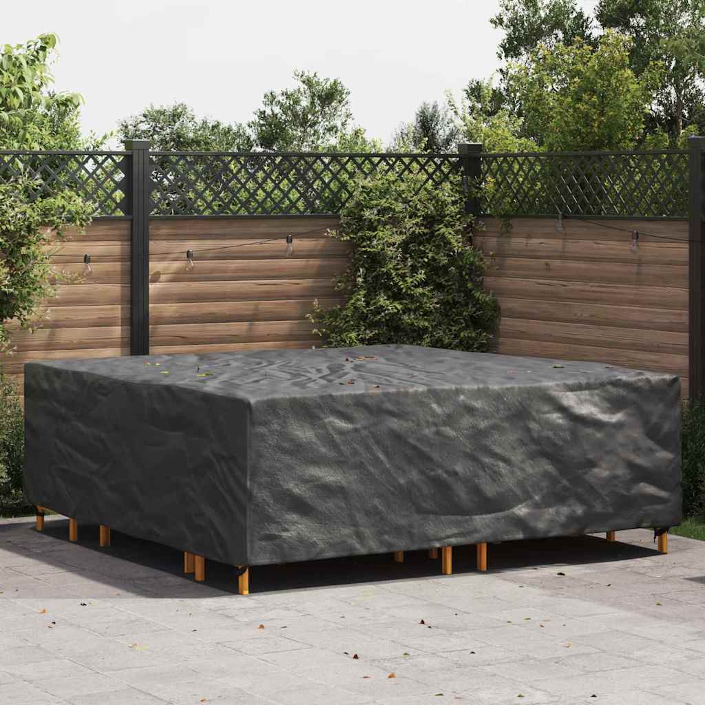Outdoor Furniture Cover Black 220 x 220 x 70 cm 420D
