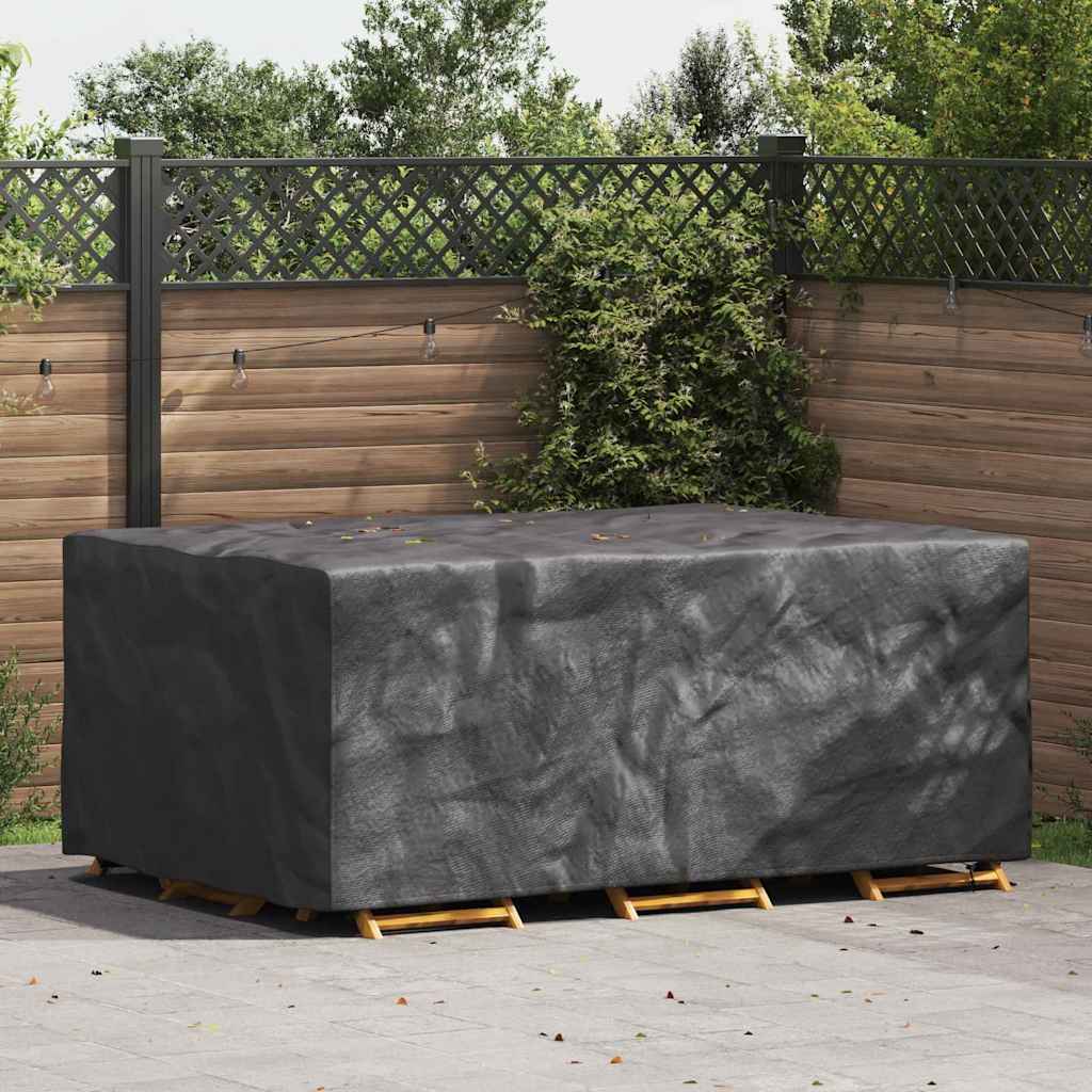 Outdoor Furniture Cover Black 220 x 150 x 85 cm 210D