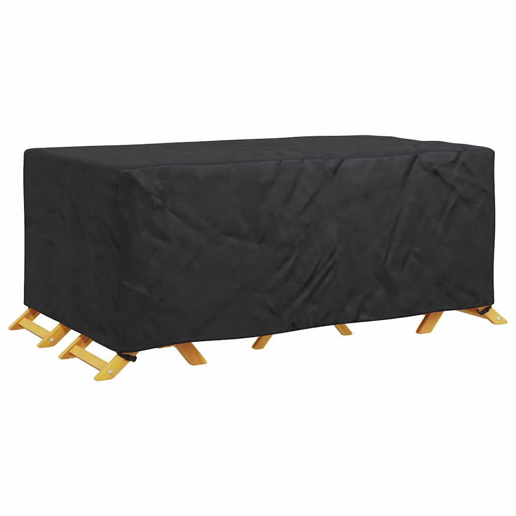 Outdoor Furniture Cover Black 240 x 110 x 70 cm 210D