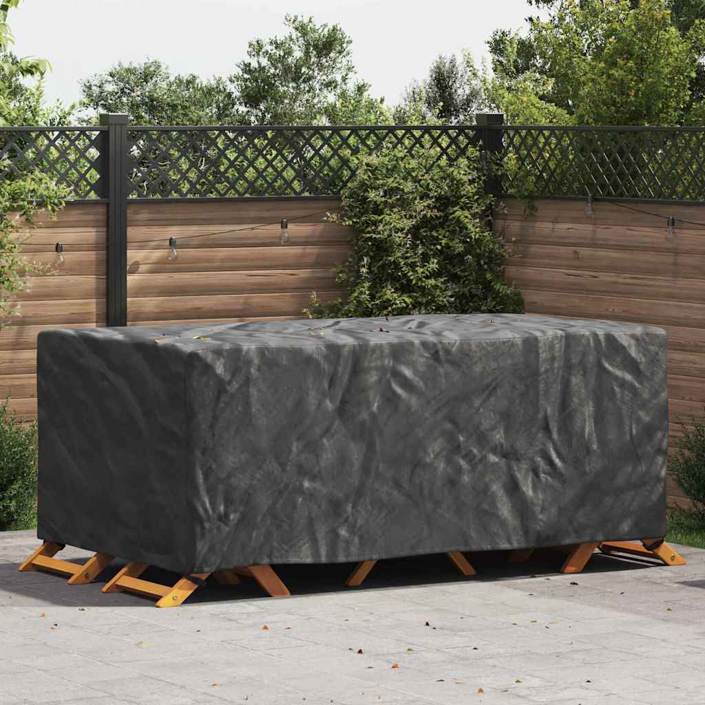 Outdoor Furniture Cover Black 240 x 140 x 90 cm 600D