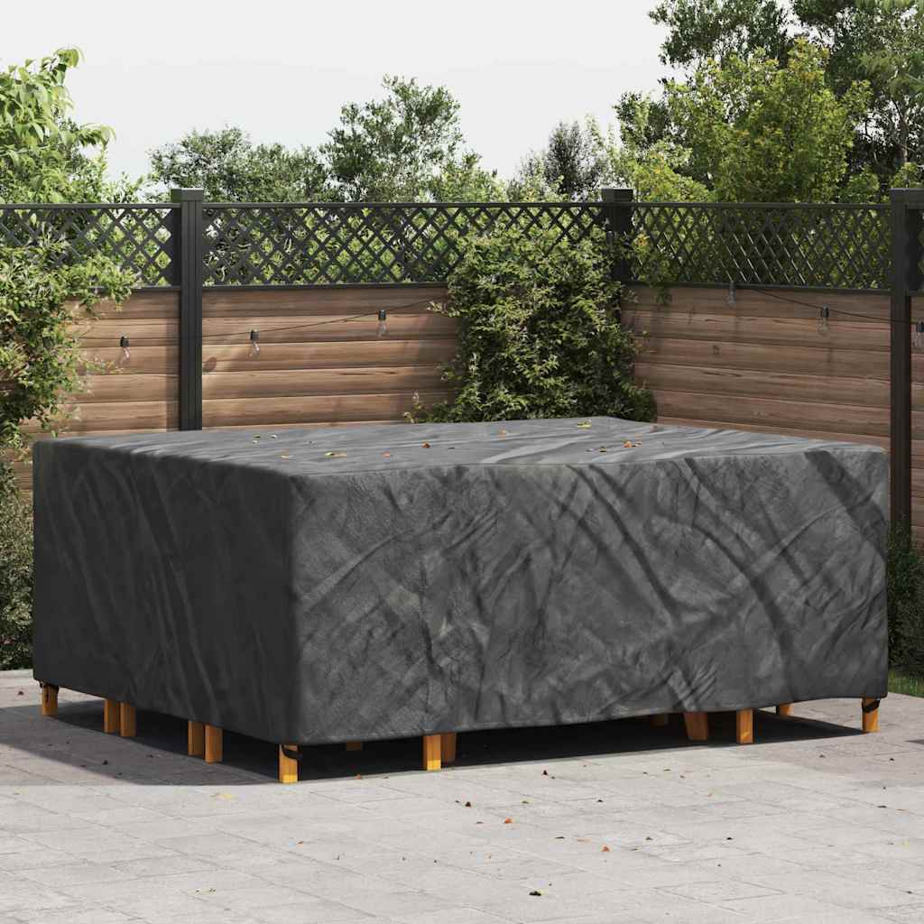Outdoor Furniture Cover Black 250 x 210 x 70 cm 600D
