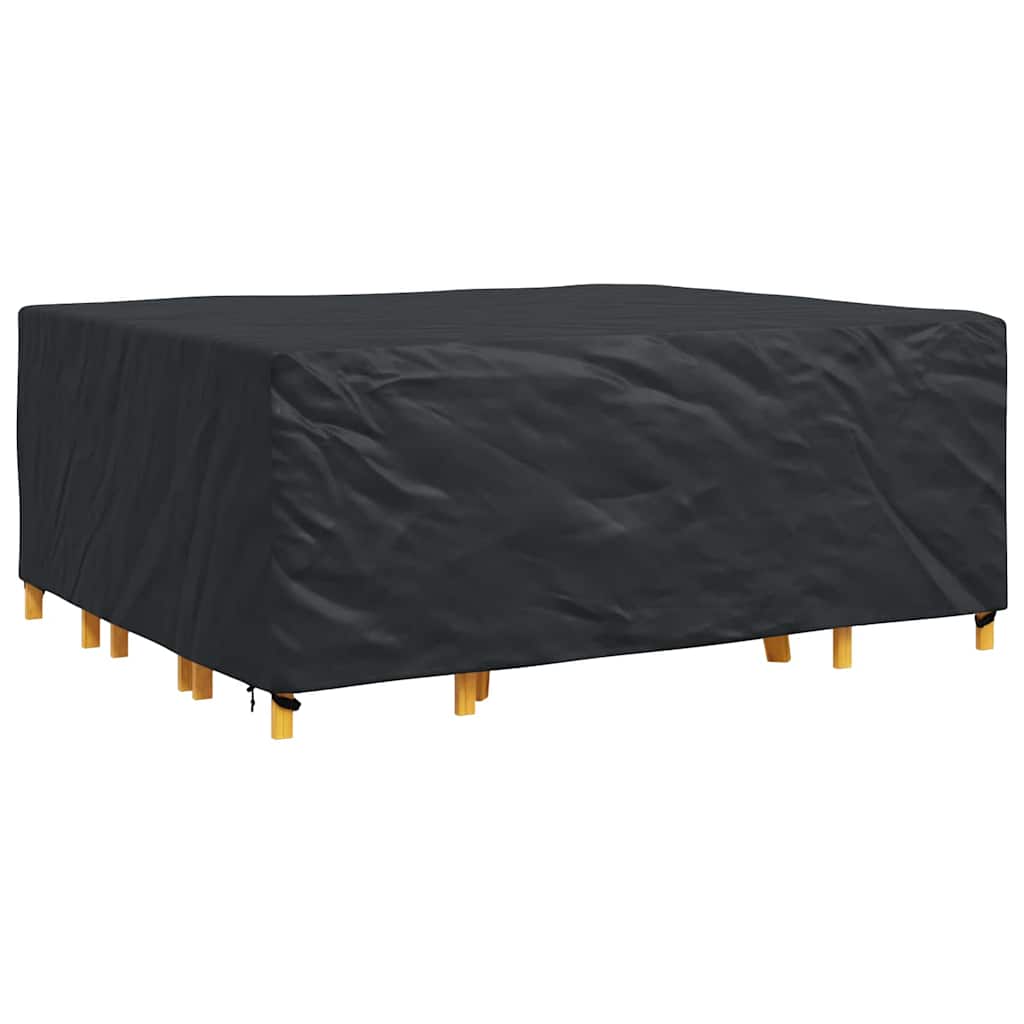 Outdoor Furniture Cover Black 250 x 210 x 70 cm 600D