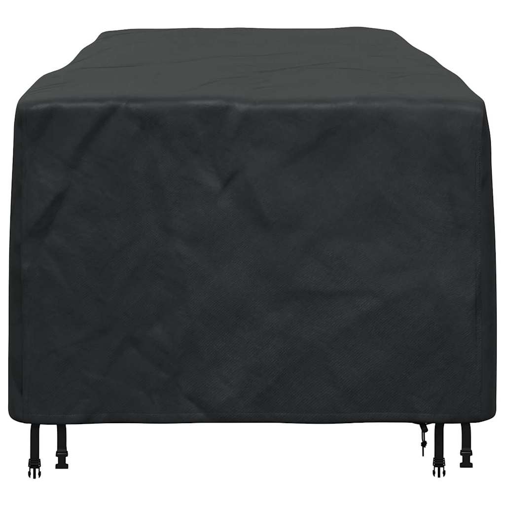 Outdoor Furniture Cover Black 270 x 110 x 70 cm 420D