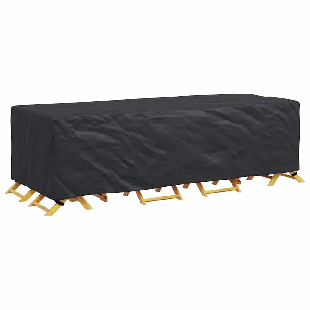 Outdoor Furniture Cover Black 270 x 110 x 70 cm 600D