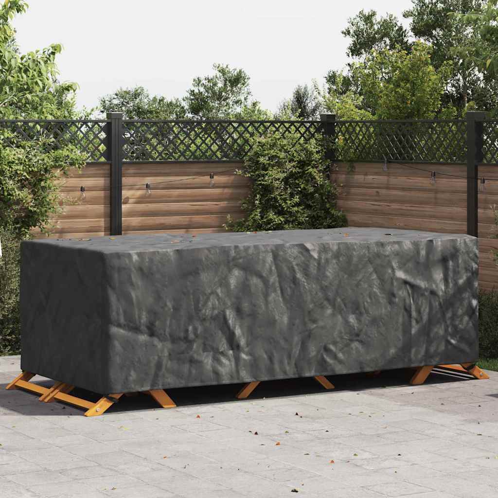 Outdoor Furniture Cover Black 300 x 140 x 90 cm 210D