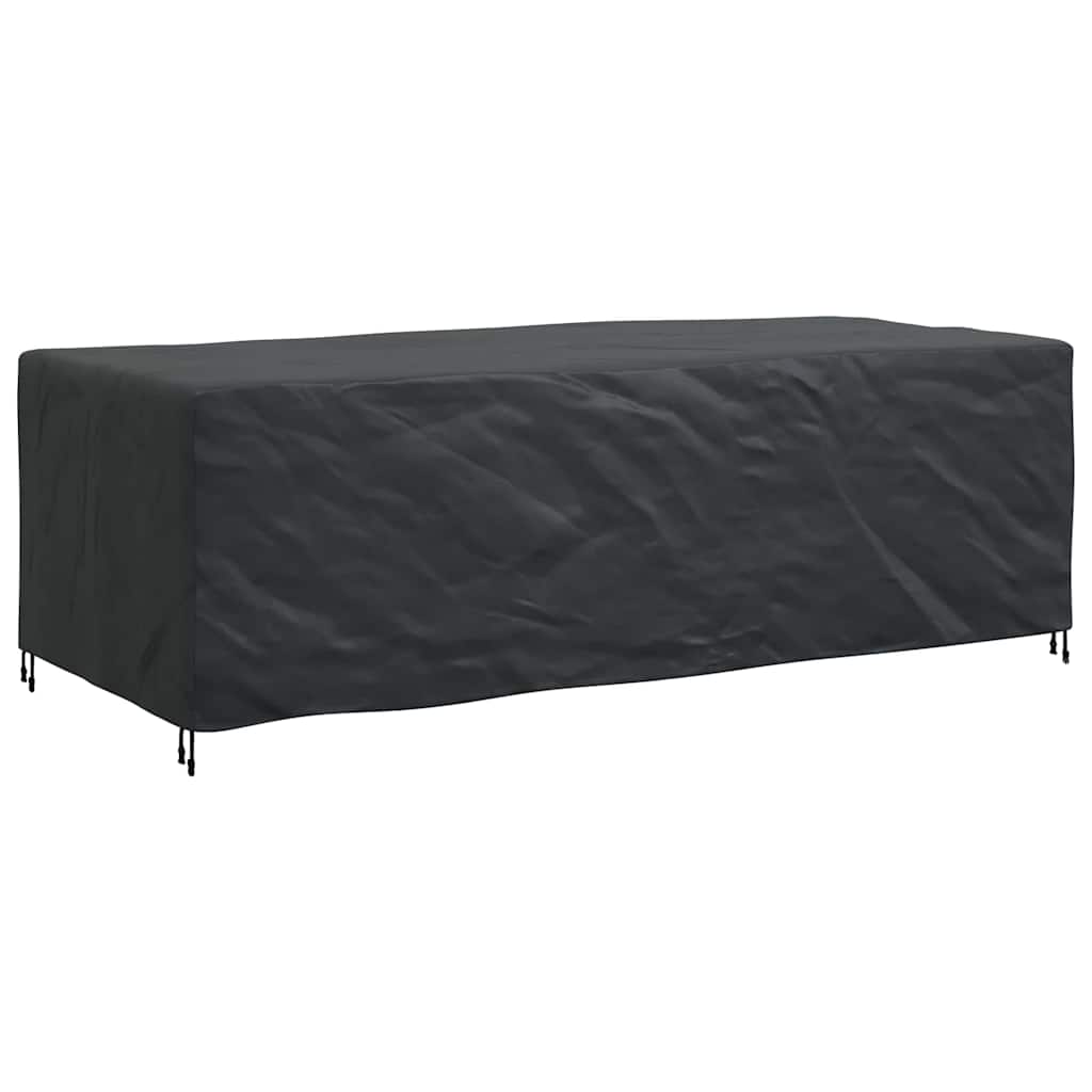 Outdoor Furniture Cover Black 300 x 140 x 90 cm 600D