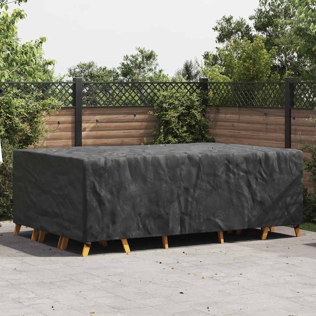 Outdoor Furniture Cover Black 300 x 200 x 90 cm 600D
