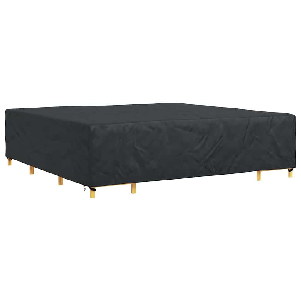 Outdoor Furniture Cover Black 300 x 300 x 70 cm 210D
