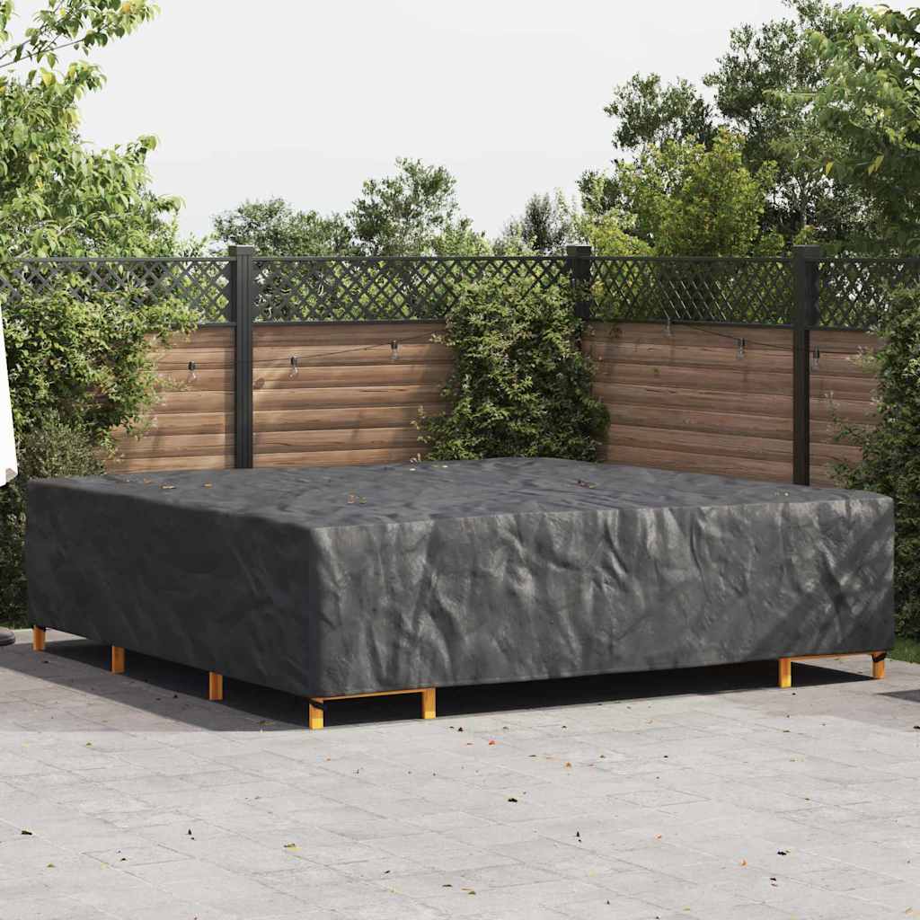 Outdoor Furniture Cover Black 300 x 300 x 70 cm 600D