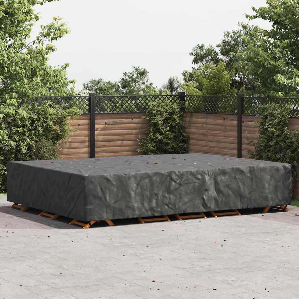 Outdoor Furniture Cover Black 350 x 260 x 90 cm 420D