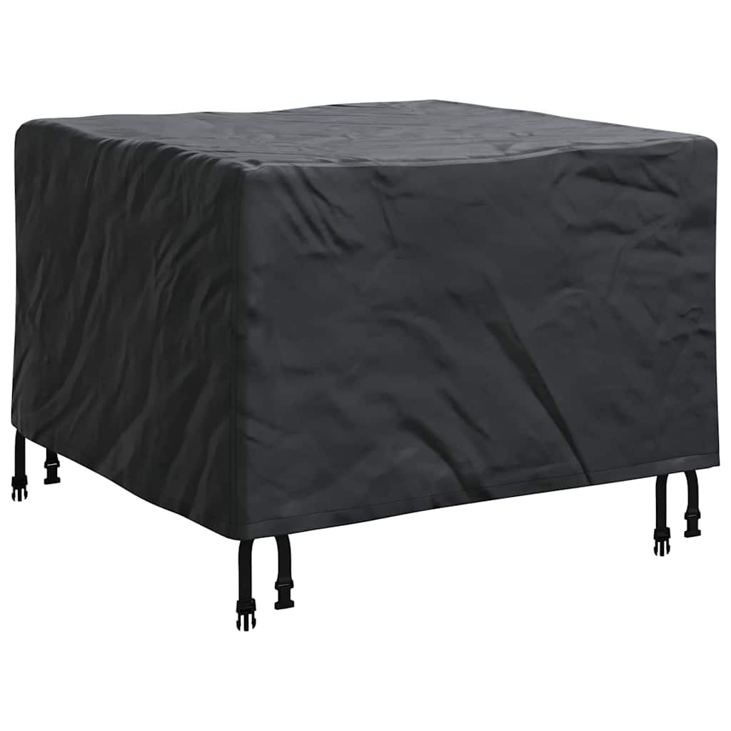 Outdoor Furniture Cover Black 82 x 82 x 50 cm 210D fabric