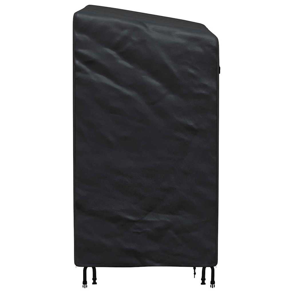 Outdoor Swing Cover Black 120 x 90 x 155 cm 210D Oxford Fabric