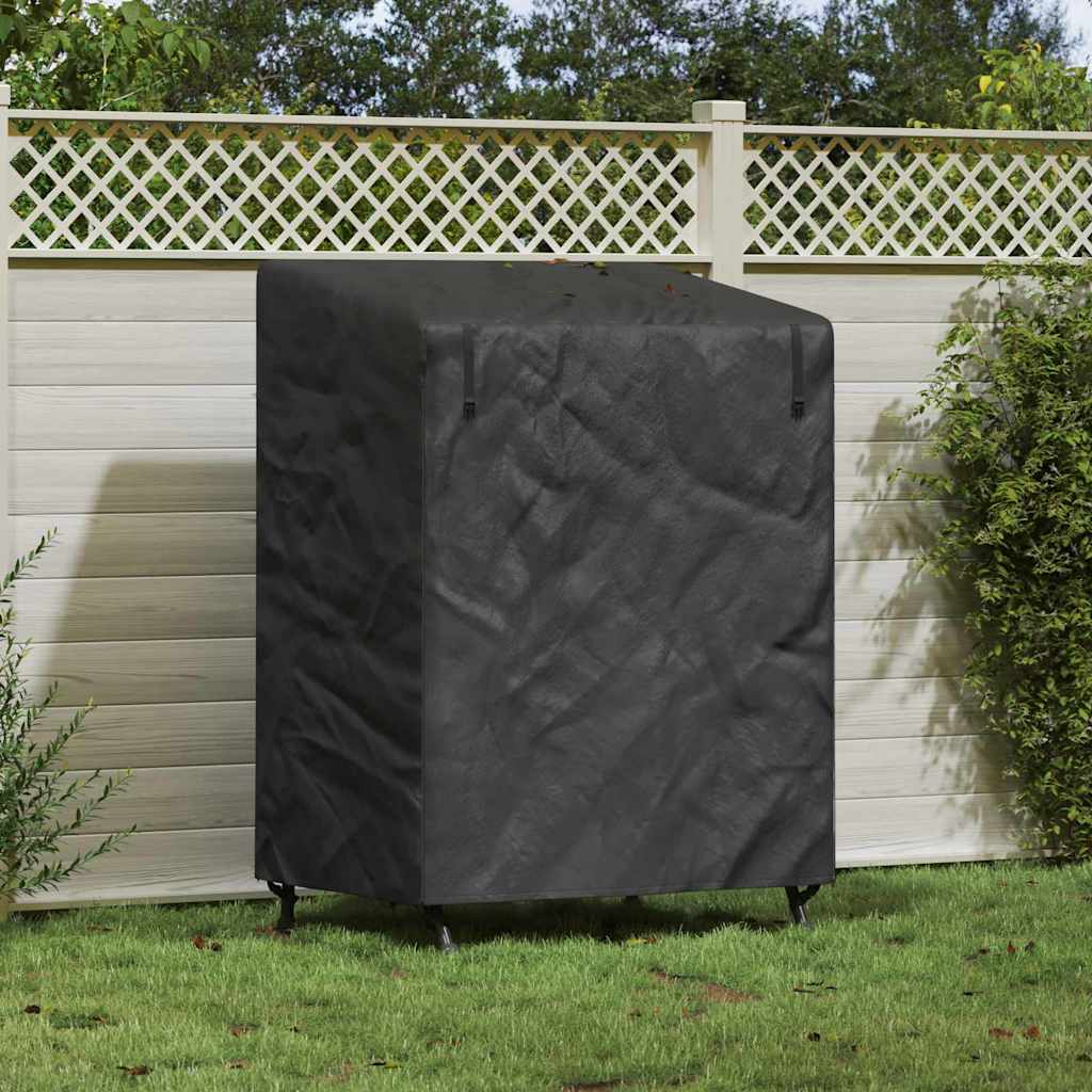 Outdoor Swing Cover Black 120 x 90 x 155 cm 600D Oxford Fabric