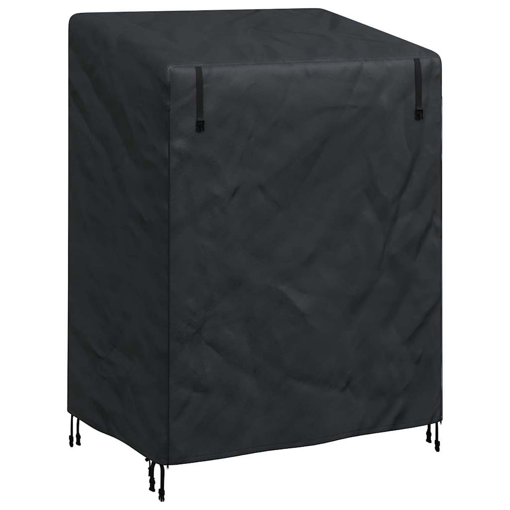 Outdoor Swing Cover Black 120 x 90 x 155 cm 600D Oxford Fabric