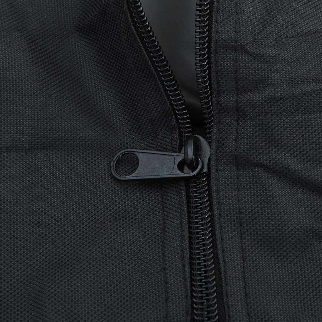 Outdoor Swing Cover Black 155 x 95 x 165 cm 420D Oxford Fabric