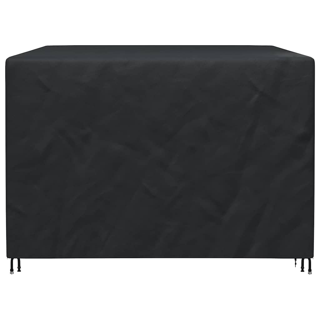 Outdoor Swing Cover Black 250 x 250 x 160 cm 210D Oxford Fabric