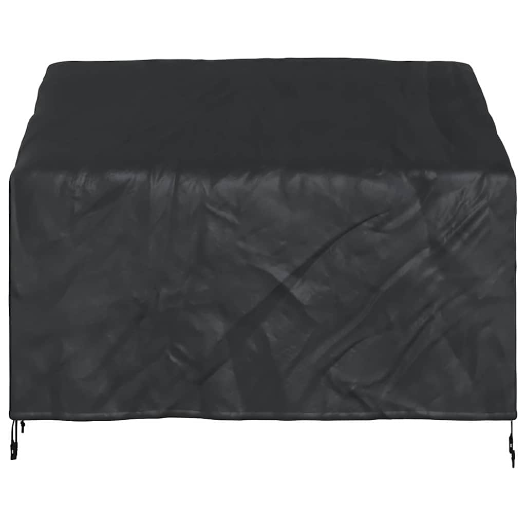 Garden Bench Cover Black 134 x 70 x 65 / 94 cm 420D fabric