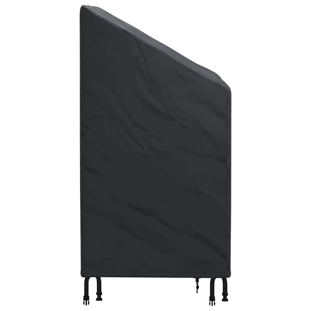 Garden Chair Cover Black 70 x 70 x 85 / 125 cm 600D fabric