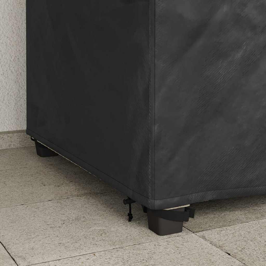 Garden Chair Cover Black 90 x 90 x 50 / 75 cm 210D fabric