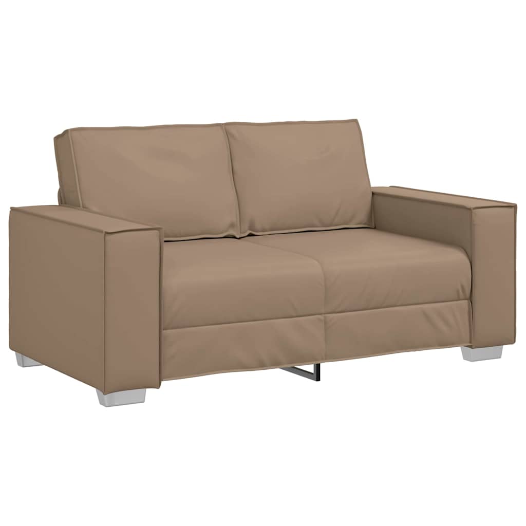Sofa Chair Cappuccino 160 x 78 x 84 cm Artificial Leather