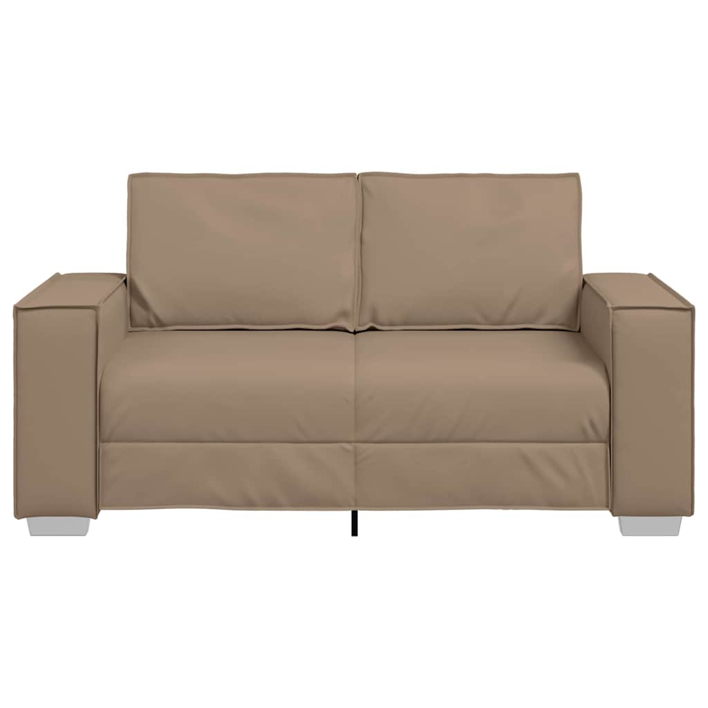 Sofa Chair Cappuccino 160 x 78 x 84 cm Artificial Leather