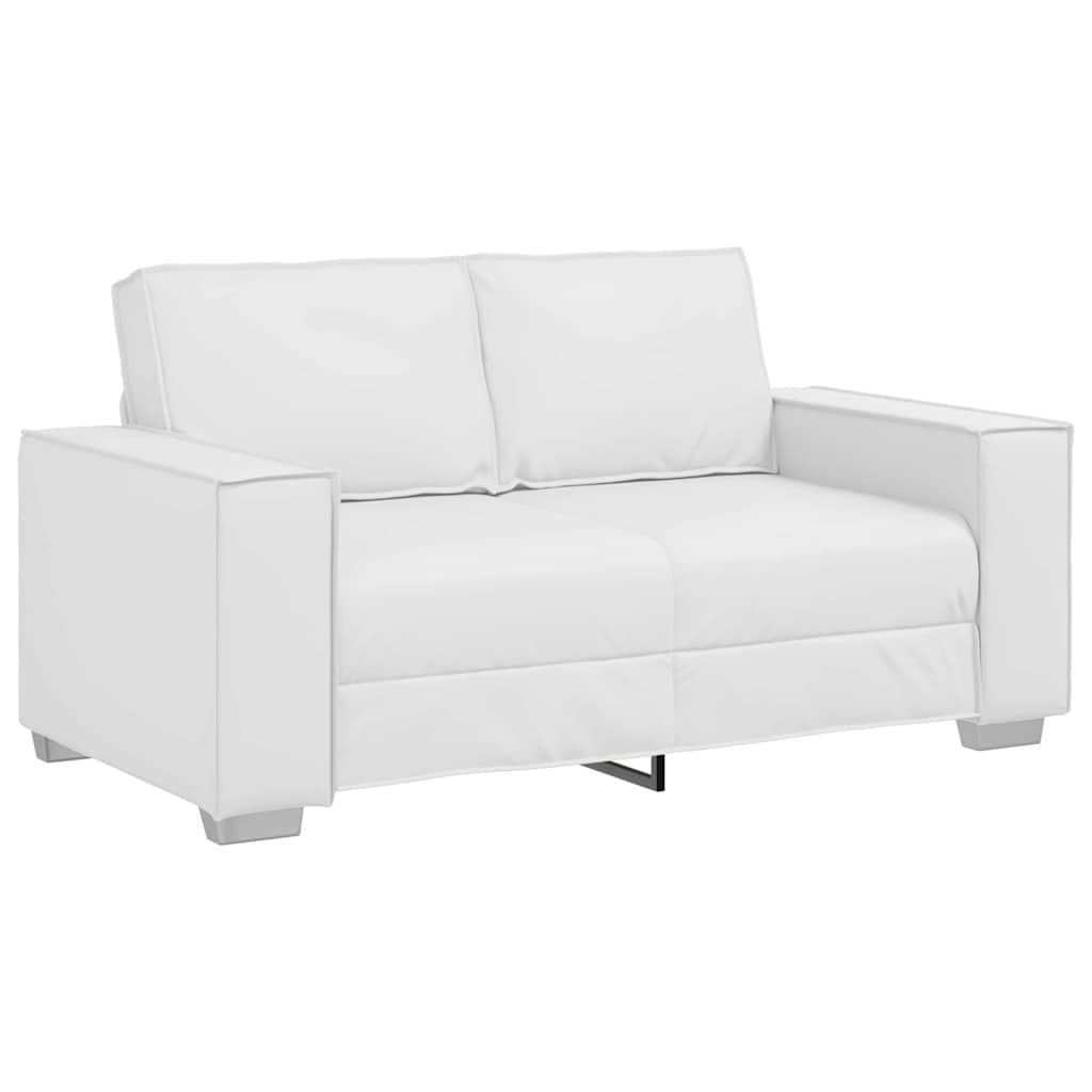 Sofa Chair White 160 x 78 x 84 cm Artificial Leather