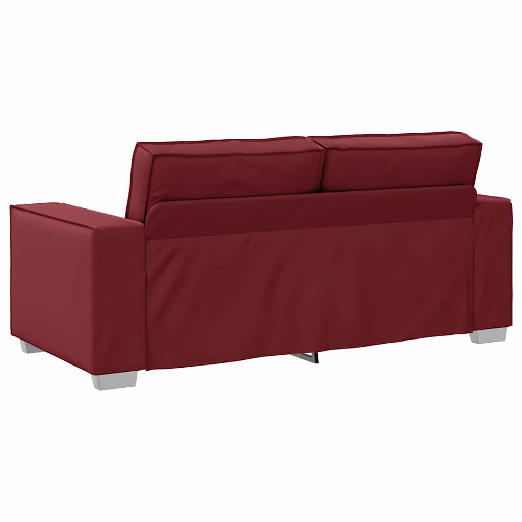 Sofa Chair Wine Red 180 x 78 x 84 cm Artificial Leather