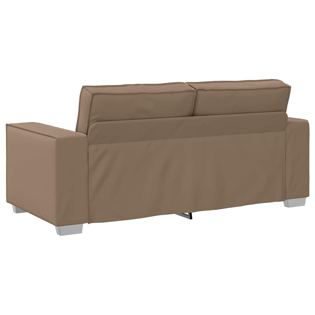 Sofa Chair Cappuccino 180 x 78 x 84 cm Artificial Leather