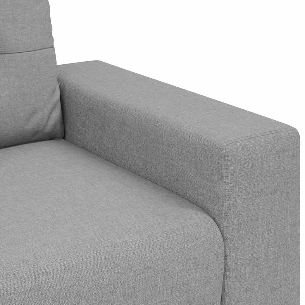 3-Seater Sofa with Cushion Cloud grey Fabric
