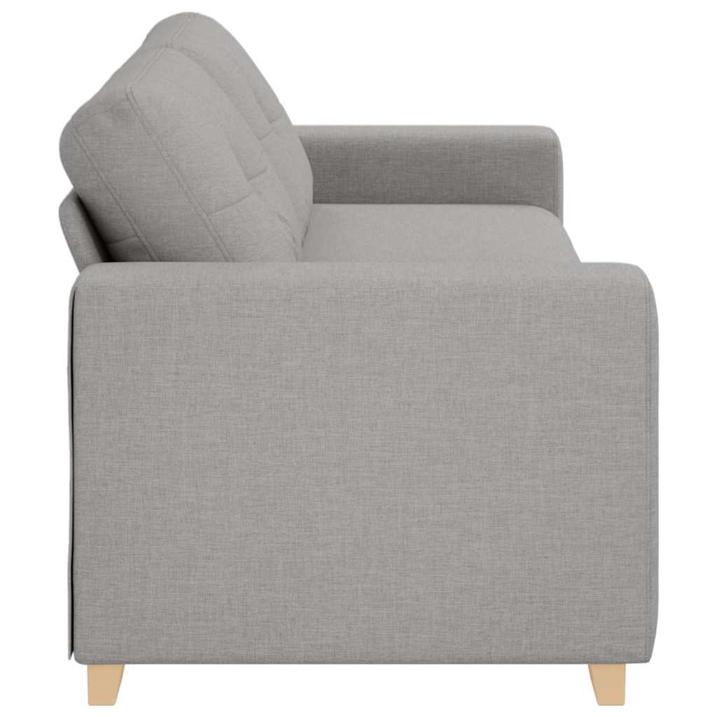 3-Seater Sofa with Cushion Cloud grey Fabric
