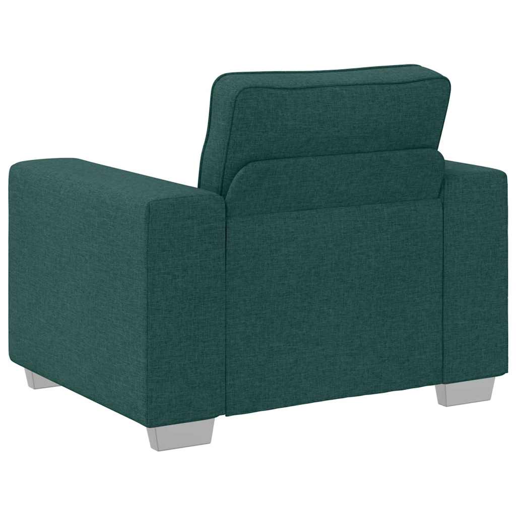 Sofa with Cushion Dark green 100 x 77 x 82 cm Fabric