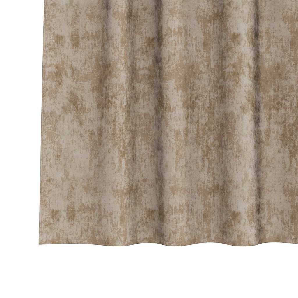 Curtain with Curtains 2 pcs Champagne 245 x 140 cm Velvet