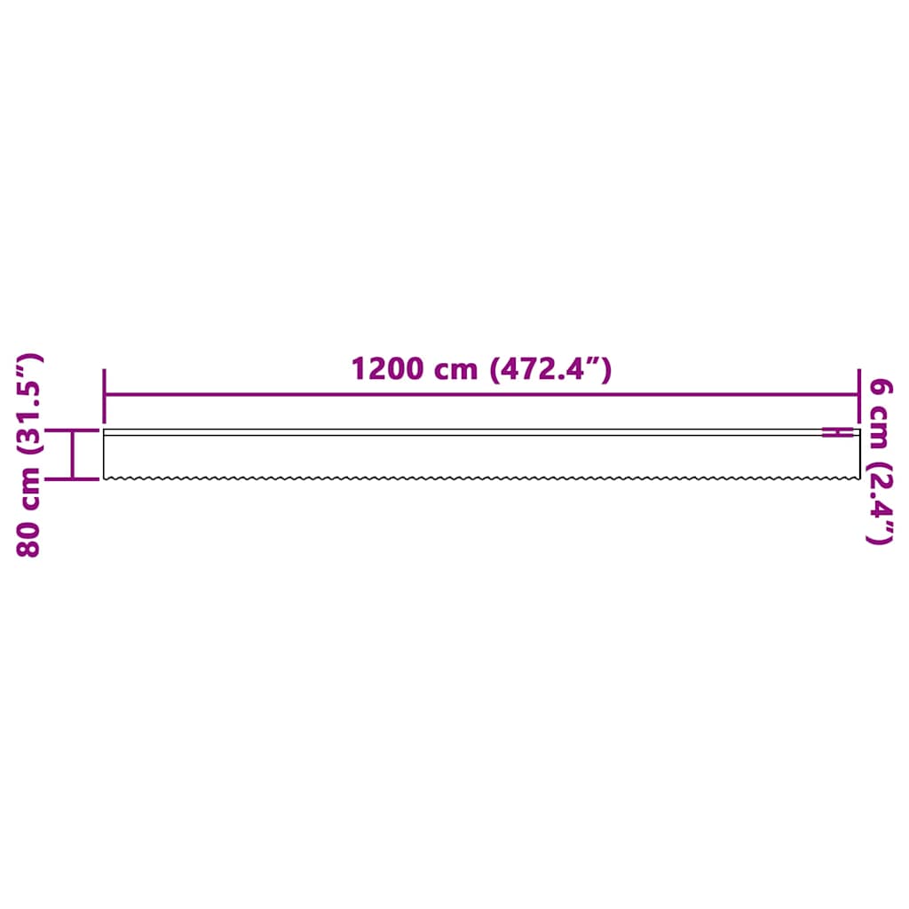 Lace Curtain with Curtains White 1200x80cm Polyester